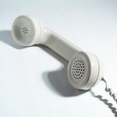 Ein Telefonhörer